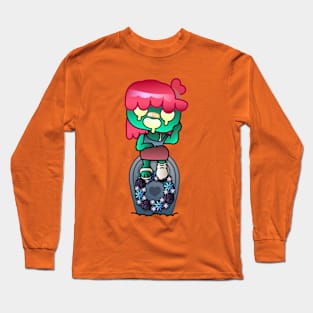 Tombstone Casual - For Zombie Girls Long Sleeve T-Shirt